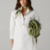 Abito corto in twill Abito corto in twill