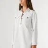 Abito corto in twill Abito corto in twill