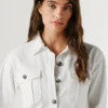Abito corto in twill Abito corto in twill