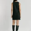 Abito corto in twill Abito corto in twill