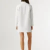 Abito corto in twill Abito corto in twill
