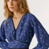 Abito lungo con stampa Paisley Abito lungo con stampa Paisley