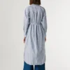 Abito midi a righe Abito midi a righe