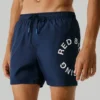 Bermuda da bagno con logo circolare Bermuda da bagno con logo circolare