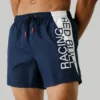 Bermuda da bagno con logo maxi Bermuda da bagno con logo maxi