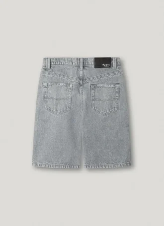 Bermuda in denim dalla vestibilità ampia