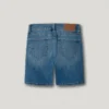 Bermuda in denim dalla vestibilità dritta Bermuda in denim dalla vestibilità dritta