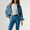 Bermuda in denim slim fit