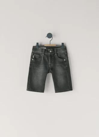 Bermuda in denim slim fit