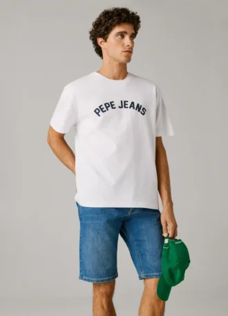 Bermuda in denim slim fit