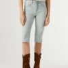 Bermuda in denim slim fit