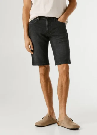 Bermuda in denim slim fit