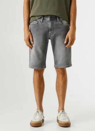 Bermuda in denim slim fit