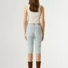 Bermuda in denim slim fit