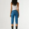 Bermuda in denim slim fit