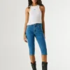 Bermuda in denim slim fit