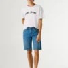 Bermuda in denim slim fit Bermuda in denim slim fit