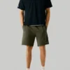 Bermuda in felpa slim fit Bermuda in felpa slim fit