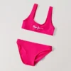 Bikini con logo stampato Bikini con logo stampato