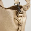 Borsa a secchiello effetto pelle