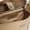Borsa a secchiello effetto pelle