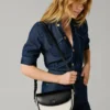 Borsa a tracolla con patta Borsa a tracolla con patta