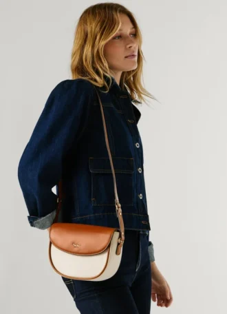 Borsa a tracolla con patta