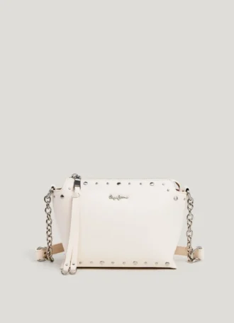 Borsa a tracolla effetto pelle