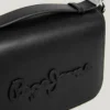 Borsa a tracolla effetto pelle con patta Borsa a tracolla effetto pelle con patta
