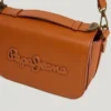 Borsa a tracolla effetto pelle con patta Borsa a tracolla effetto pelle con patta