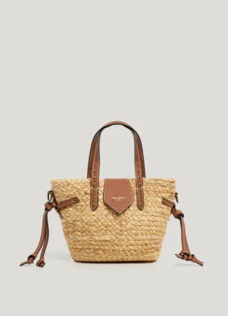 Borsa a tracolla in juta
