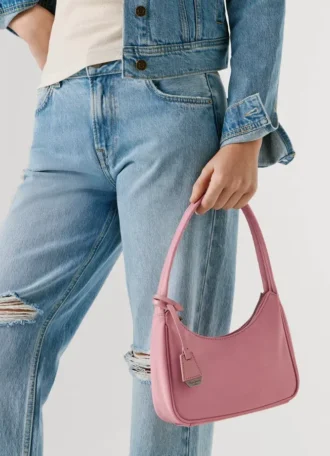Borsa con chiusura a zip