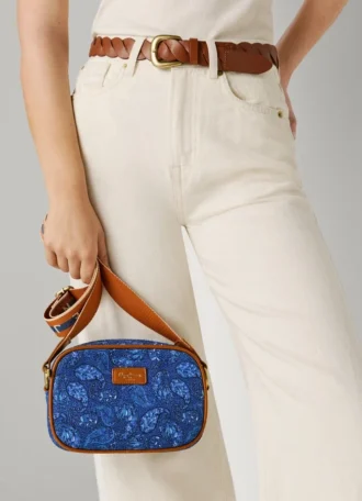 Borsa con stampa Paisley