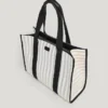 Borsa shopper a righe Borsa shopper a righe