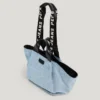 Borsa shopper con logo in rilievo Borsa shopper con logo in rilievo