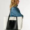 Borsa shopper in twill Borsa shopper in twill