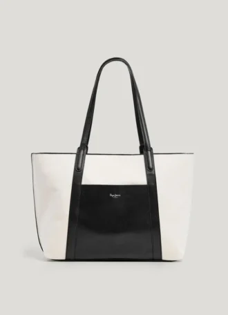 Borsa shopper in twill