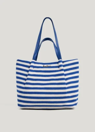 Borsa Tote a righe Borsa Tote a righe