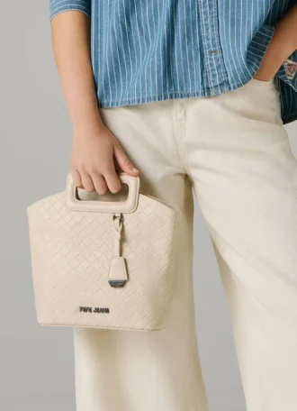 Borsa Tote effetto pelle