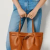 Borsa Tote effetto pelle