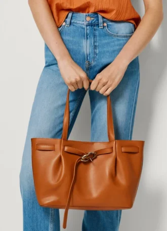 Borsa Tote effetto pelle
