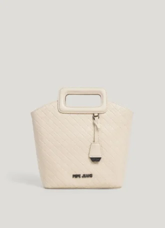 Borsa Tote effetto pelle
