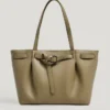 Borsa Tote effetto pelle