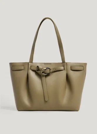 Borsa Tote effetto pelle