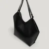Borsa Tote effetto pelle con borchie