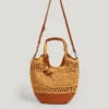 Borsa Tote in rafia