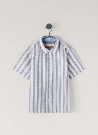 Camicia a righe dal taglio morbido