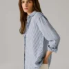 Camicia a righe dal taglio morbido Camicia a righe dal taglio morbido