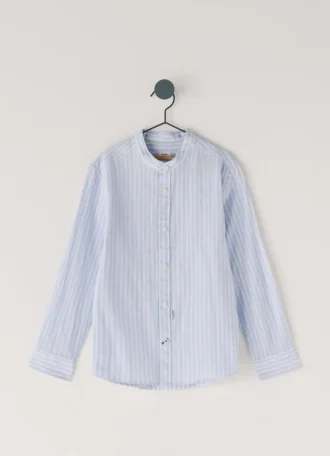 Camicia a righe dal taglio morbido