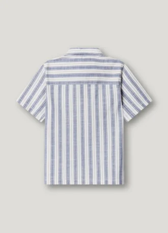 Camicia a righe dal taglio morbido